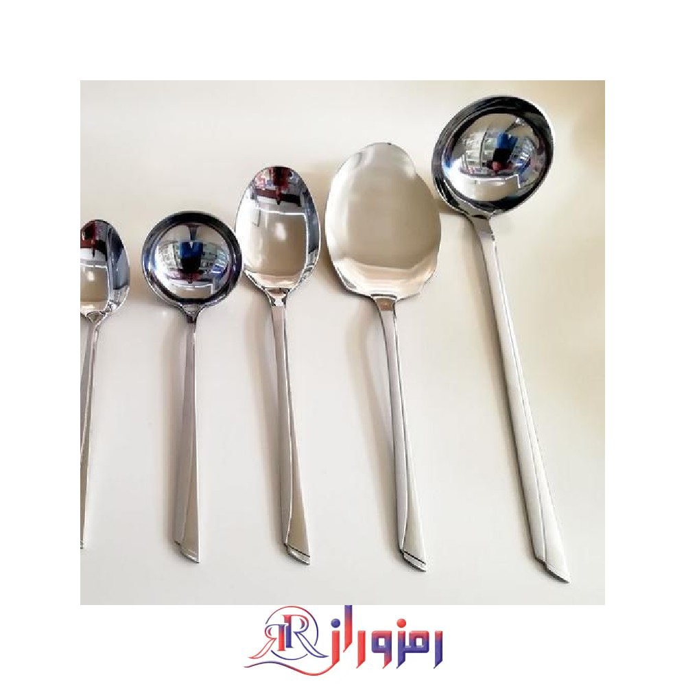 سرویس قاشق و چنگال 24 نفره 120 پارچه یونیک مدل ناخنی نقره ای دهنه اروپایی ، خرید و قیمت سرویس قاشق و چنگال 24 نفره 120 پارچه یونیک مدل ناخنی نقره ای دهنه اروپایی ، خوش رخ و کیفیت بالا